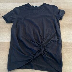 Dex black knot tee. Size small